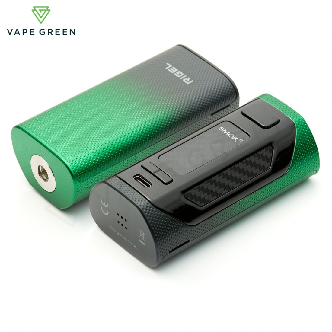 SMOK Rigel mod featuring a high-performance carbon fiber design for advanced vapers.