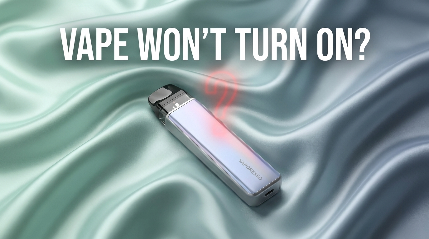 Why Won't My Vape Turn On? An Essential 2026 Guide