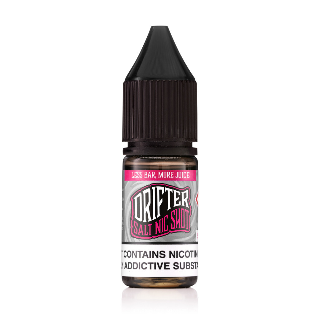 A 10ml Drifter nic salt shot bottle for adding to shortfill e-liquids