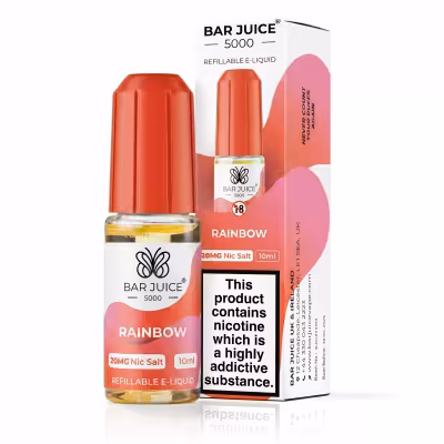 Rainbow Nic Salt E-Liquid by Bar Juice 5000