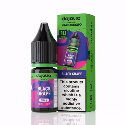 Black Grape Nic Salt E-Liquid by Dojoliq