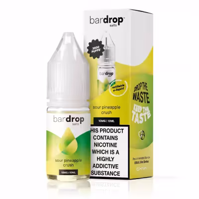 Sour Pineapple Crush Nic Salt by Bar Drop