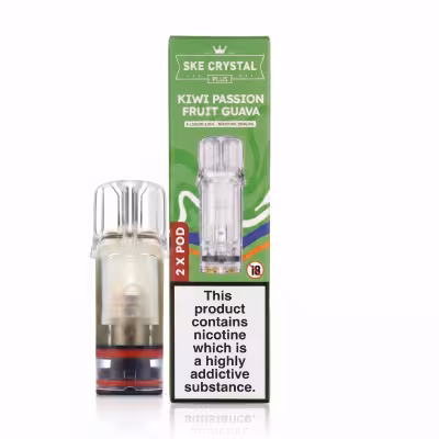 Kiwi Passion Fruit Guava Prefilled Pods by SKE Crystal Plus