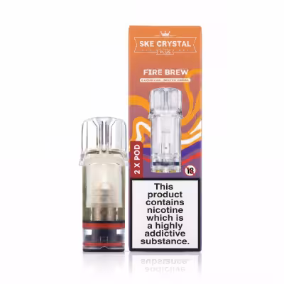 Fire Brew Prefilled Pods by SKE Crystal Plus