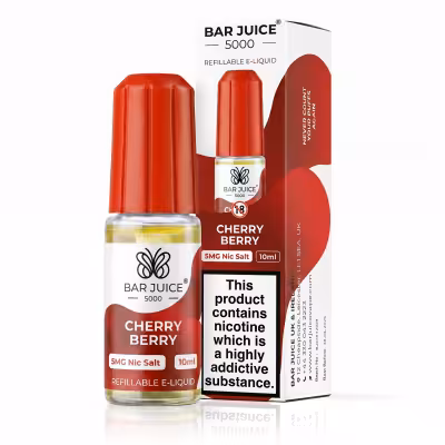 Cherry Berry Nic Salt E-Liquid by Bar Juice 5000