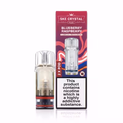 Blueberry Raspberry Prefilled Pods by SKE Crystal Plus
