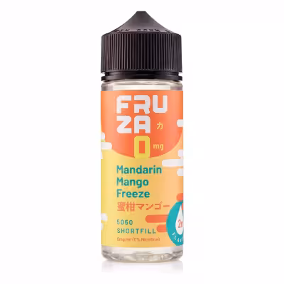Mandarin Mango Freeze Shortfill E-Liquid by Fruza 100ml