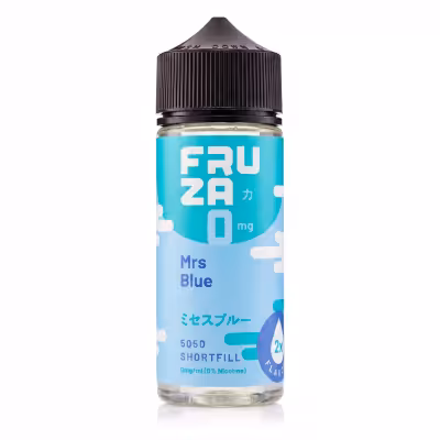 Mrs Blue Shortfill E-Liquid by Fruza 100ml