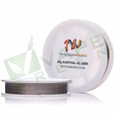 Kanthal A1 Wire by Twisted Messes 28AWG - 250ft