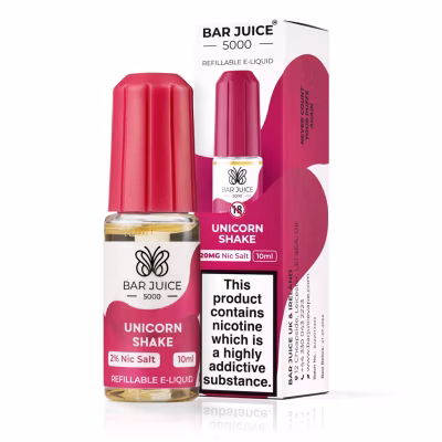 Unicorn Shake Nic Salt E-Liquid by Bar Juice 5000