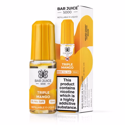 Triple Mango Nic Salt E-Liquid by Bar Juice 5000
