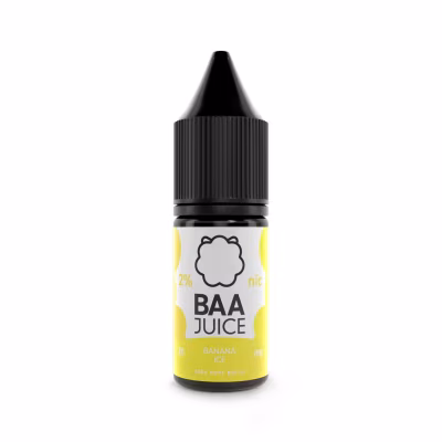 Banana Ice Nic Salt E-Liquid by Baa Juice