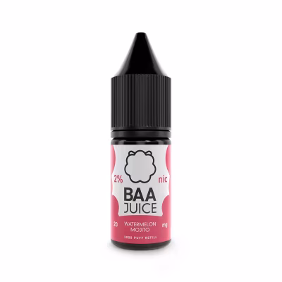 Watermelon Mojito Nic Salt E-Liquid by Baa Juice