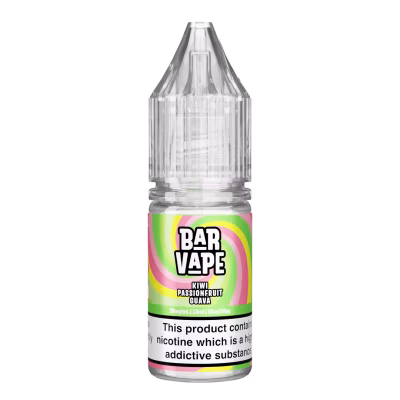 Kiwi Passionfruit Guava Nic Salt E-Liquid by Bar Vape