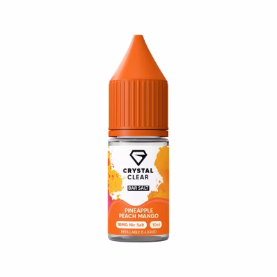 Pineapple Peach Mango Nic Salt E-Liquid by Crystal Clear