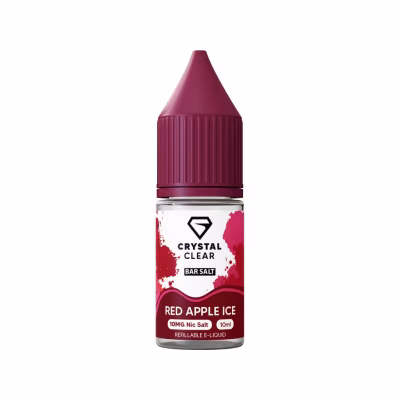 Red Apple Ice Nic Salt E-Liquid by Crystal Clear