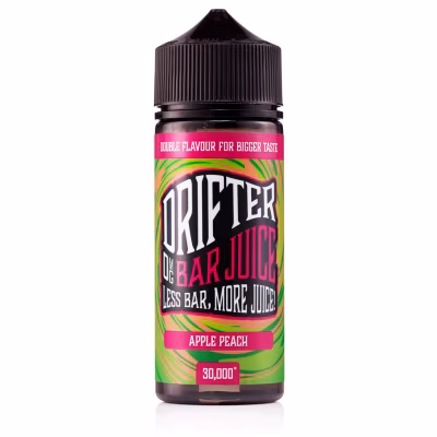 Apple Peach Shortfill E-Liquid by Drifter Bar Juice 100ml