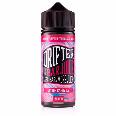 Cotton Candy Ice Shortfill E-Liquid by Drifter Bar Juice 100ml