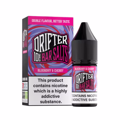 Blueberry & Cherry Nic Salt E-Liquid by Drifter Bar Salts