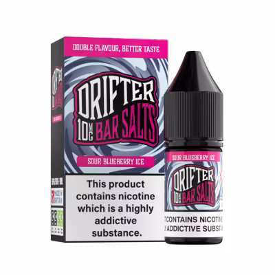 Sour Blueberry Ice Nic Salt E-Liquid by Drifter Bar Salts