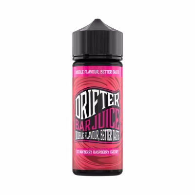 Strawberry Raspberry Cherry Shortfill E-Liquid by Drifter Bar Juice 100ml