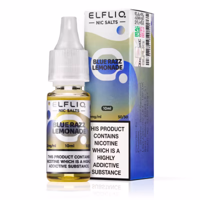 Blue Razz Lemonade Nic Salt E-Liquid by Elf Bar Elfliq
