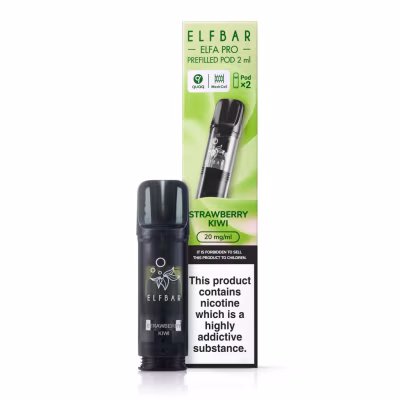 Strawberry Kiwi Prefilled Pods by Elf Bar Elfa Pro
