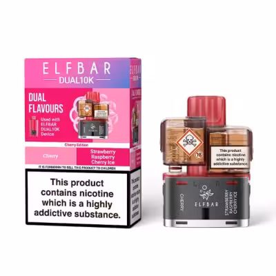 Cherry Edition Prefilled Pod by Elf Bar Dual 10K