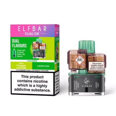 Lemon Edition Prefilled Pod by Elf Bar Dual 10K