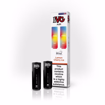 Lemon Cherry Ice Prefilled Pods by IVG Air