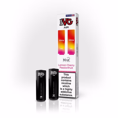 Lemon Cherry Passionfruit Prefilled Pods by IVG Air