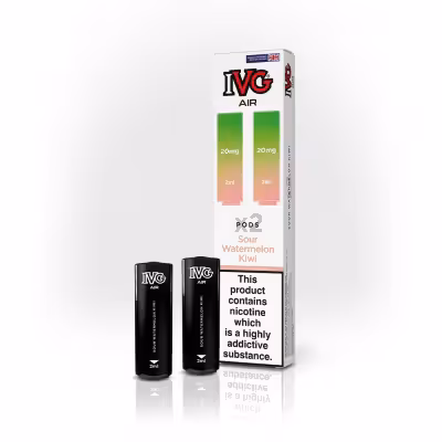 Sour Watermelon Kiwi Prefilled Pods by IVG Air