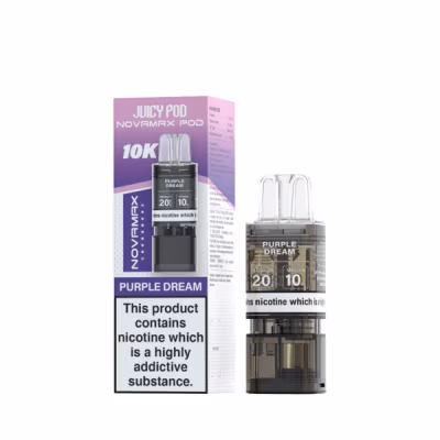 Purple Dream Prefilled Pod Refill Pack by Juicy Pod Novamax 10K