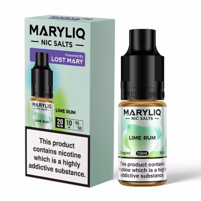 Lime Rum Nic Salt E-Liquid by Lost Mary Maryliq
