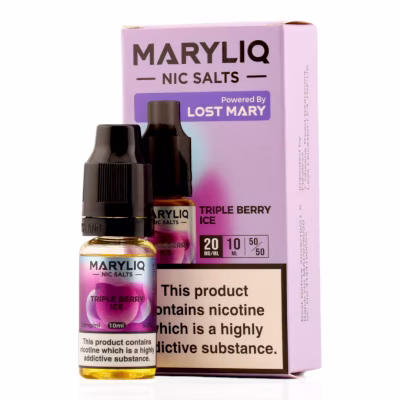 Triple Berry Ice Nic Salt E-Liquid by Lost Mary Maryliq