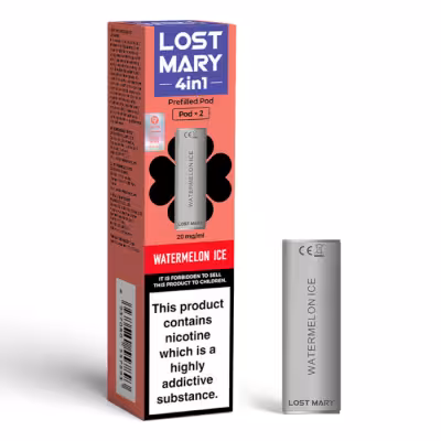 Watermelon Ice Prefilled Pods by Lost Mary 4 in 1