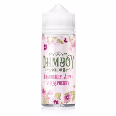 Cranberry, Apple & Raspberry E-Liquid by Ohm Boy Volume II 100ml