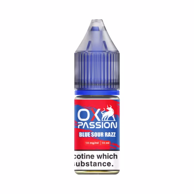 Blue Sour Razz Nic Salt E-Liquid by OX Passion