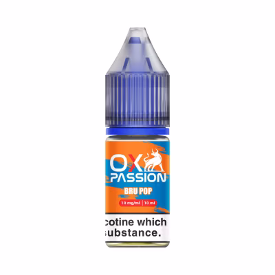 Bru Pop Nic Salt E-Liquid by OX Passion