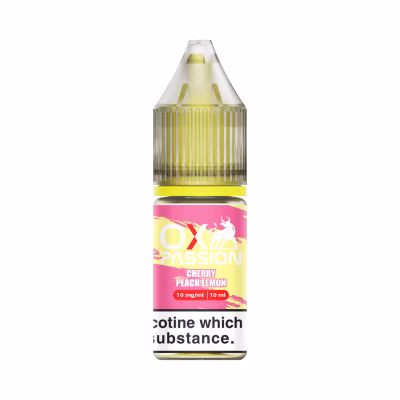 Cherry Peach Lemon Nic Salt E-Liquid by OX Passion