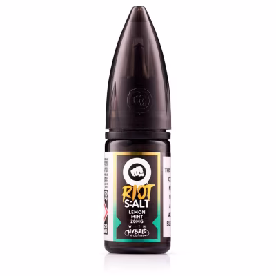 Lemon Mint Hybrid Nic Salt E-Liquid by Riot Squad