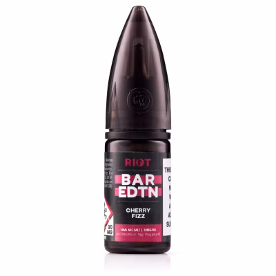 Cherry Fizz Nic Salt E-Liquid by Riot BAR EDTN