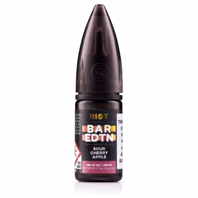 Sour Cherry Apple Nic Salt E-Liquid by Riot BAR EDTN