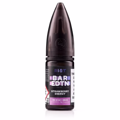 Strawberry Energy Nic Salt E-Liquid by Riot BAR EDTN