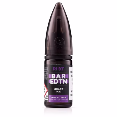 Grape Ice Nic Salt E-Liquid by Riot BAR EDTN - SAMPLE