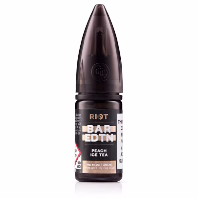 Peach Ice Tea Nic Salt E-Liquid by Riot BAR EDTN - SAMPLE