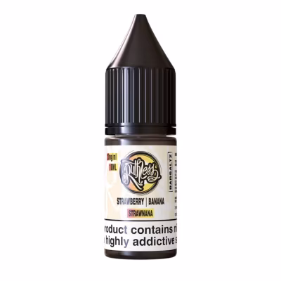 Strawnana Nic Salt E-Liquid by Ruthless Bar Saltz