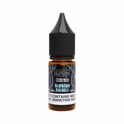 Blueberry Granola Nic Salt E-Liquid by Sadboy