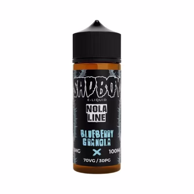 Blueberry Granola Shortfill E-Liquid by Sadboy 100ml