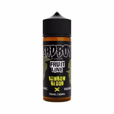 Rainbow Blood Shortfill E-Liquid by Sadboy 100ml